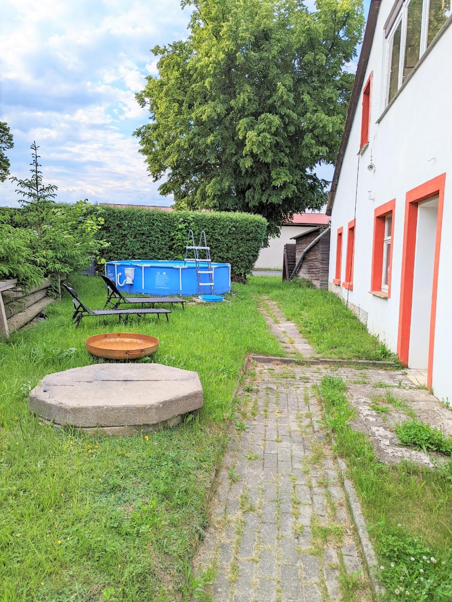 W4 - Urlaubsmagie- Pool, Terrasse, Barbecue Leilighet Lichtenhain  Eksteriør bilde