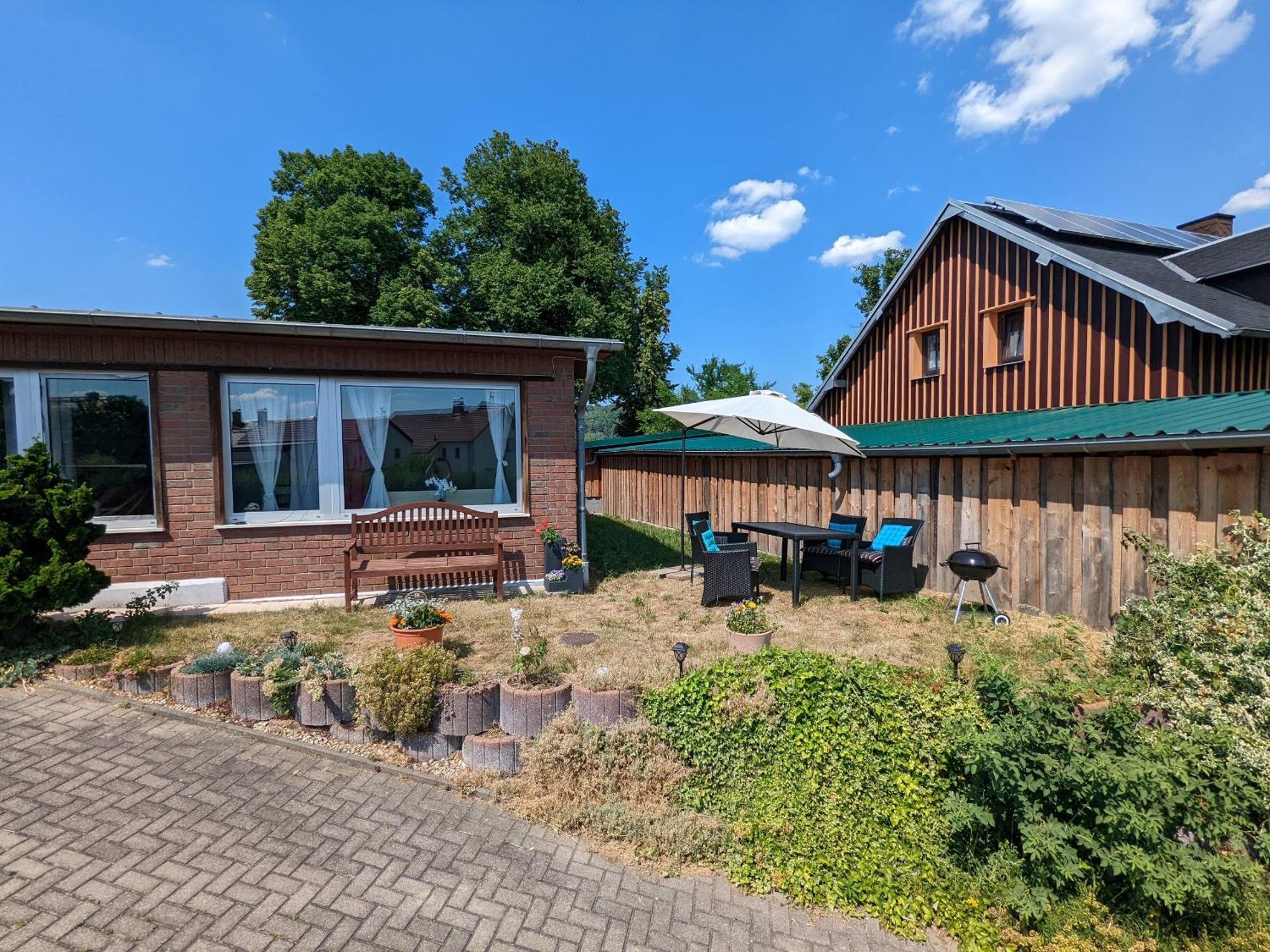W4 - Urlaubsmagie- Pool, Terrasse, Barbecue Leilighet Lichtenhain  Eksteriør bilde